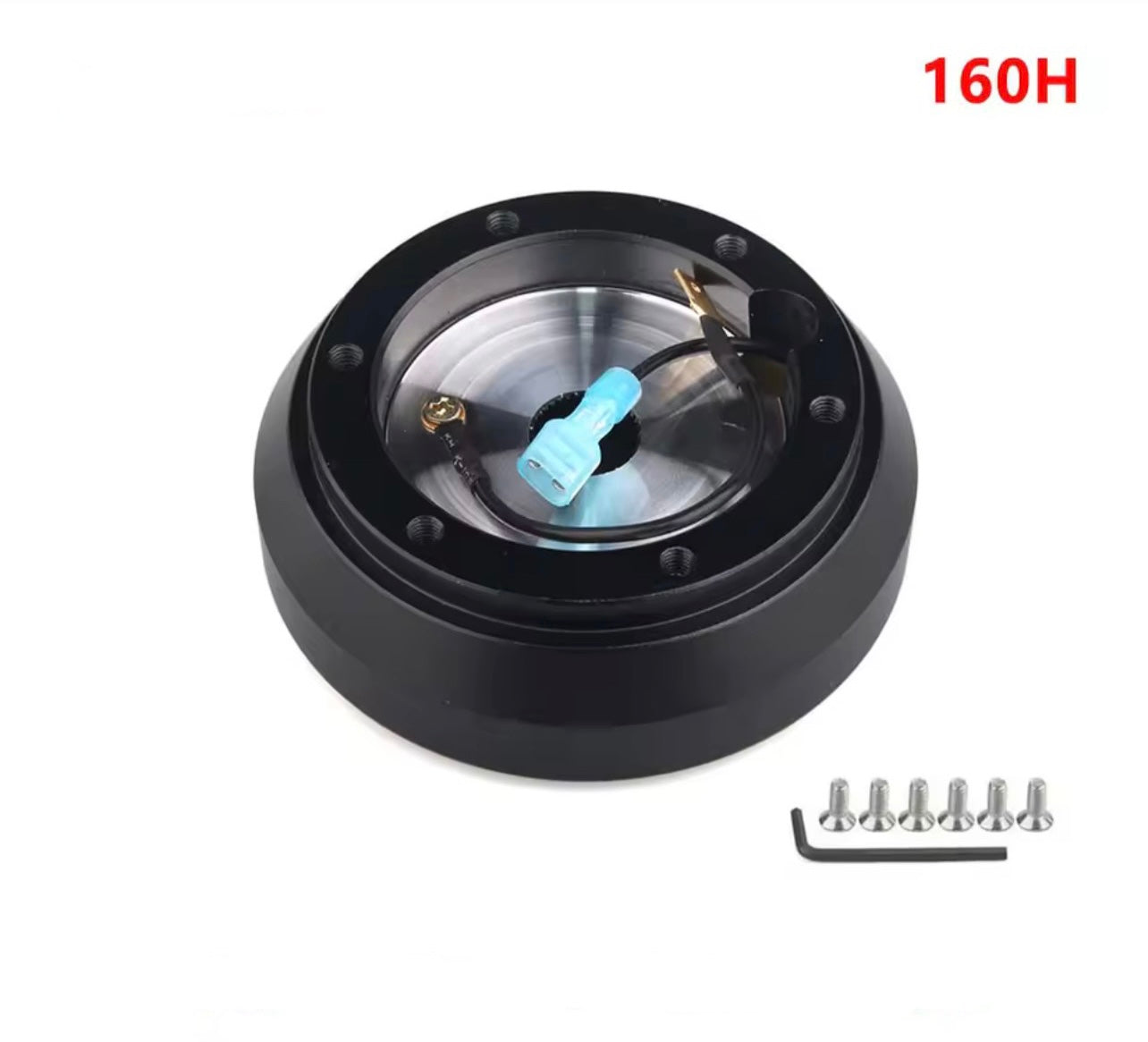 Masa de Volante Deportiva 160H para Hyundai, Kia y Mazda (Accent, Genesis, Tiburon, Rio, Miata MX-5)