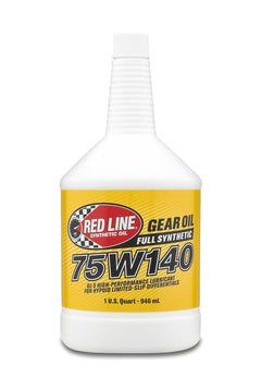 Aceite para diferencial,  Redline 75w140    gl-5 - Cuarto de galon (946ML)
