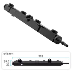 Riel de combustible Serie K , Honda k20,k24 tomas AN8 y 1/8npt