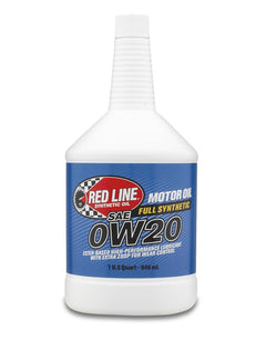 Aceite de motor redline 0W20 full sintetico - Cuarto de galon (946ml)