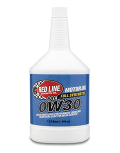 Aceite de motor redline 0W30 full sintetico - Cuarto de galon (946ml)