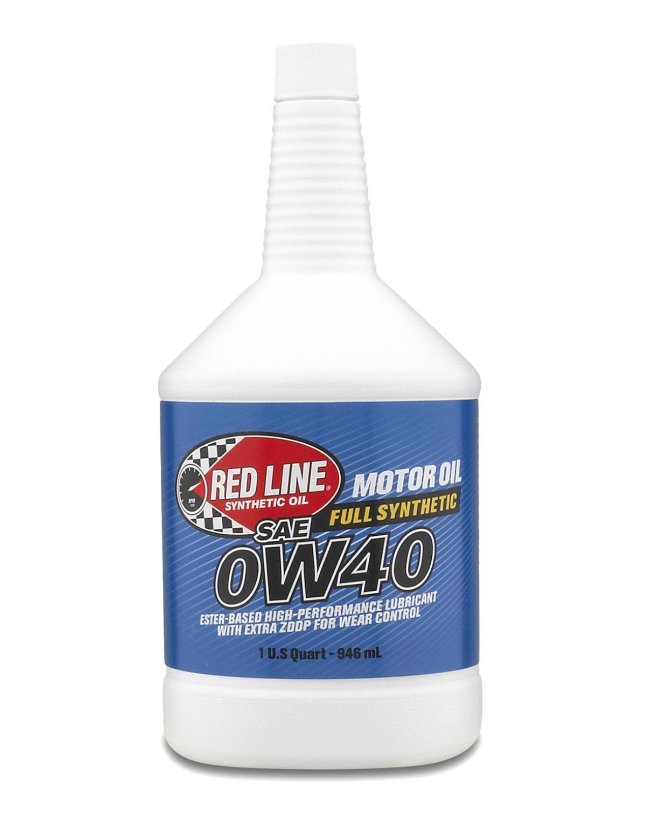 Aceite de motor redline 0W40 full sintetico - Cuarto de galon (946ml)