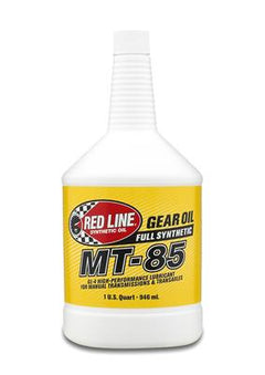 Aceite transmision manual, Redline, MT-85 75W85 GL-4 - Cuarto de galon (946ML)