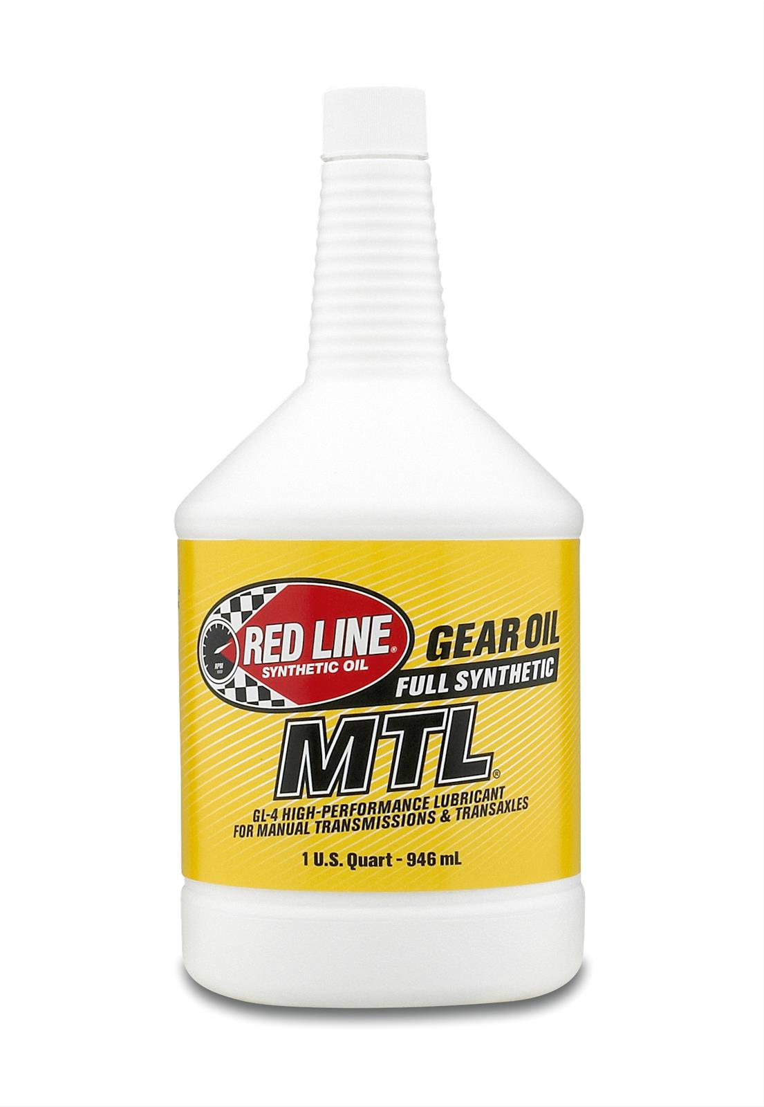 Aceite transmision manual, Redline MTL 75W80 GL-4 - Cuarto de galon (946ML)