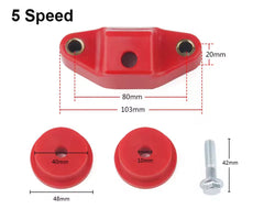 kit de bujes estabilizador de selectora de cambios delantera y trasera para subaru impreza wrx  5 cambios
