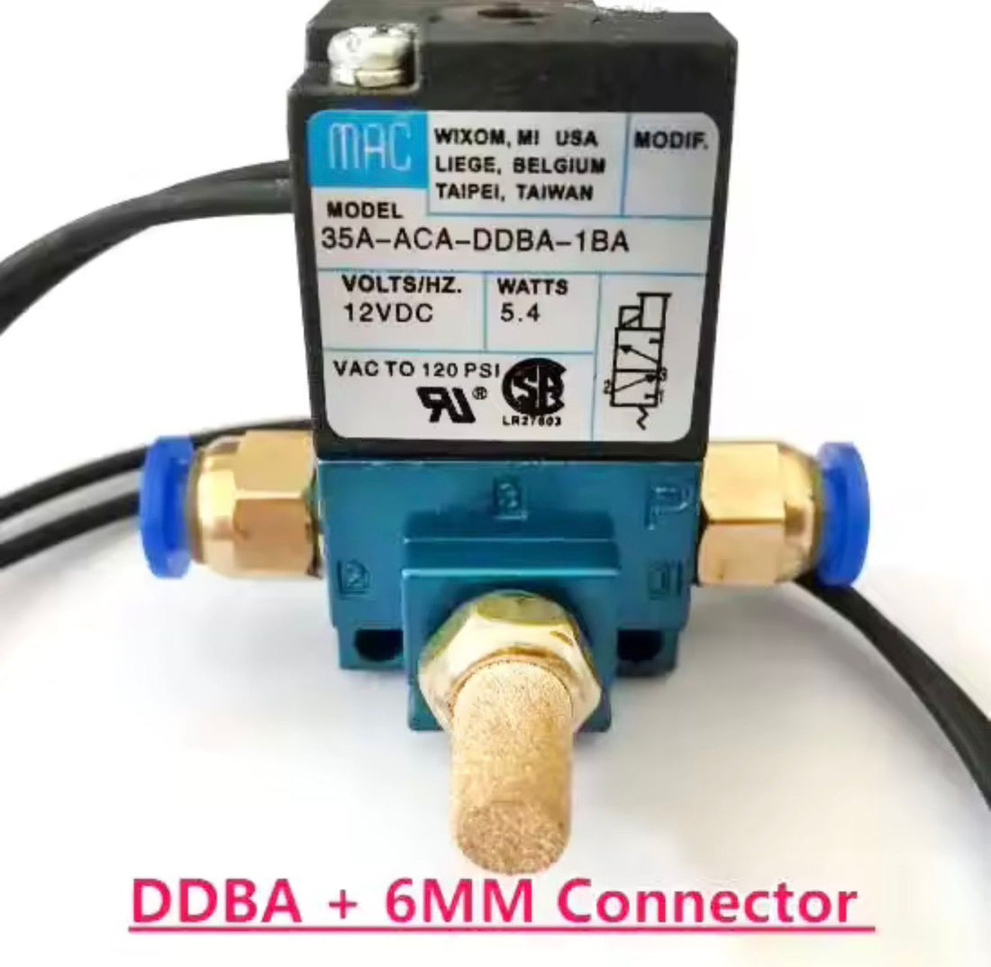 Válvula Solenoide MAC 35A – 3 Vías, 12V (Boost Control)
