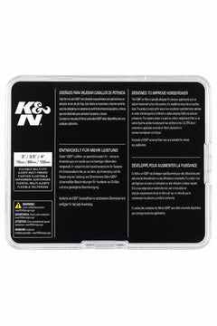 K&N RG-1001RD-L – Filtro de Aire Cónico Universal de Alto Flujo 3",3.5" y 4" Original