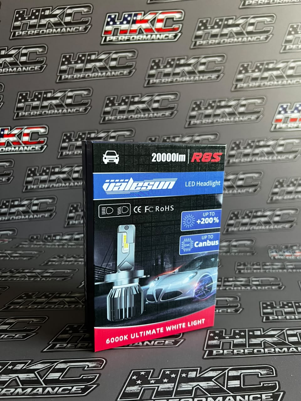 Led headlight R8S 20.000 LM – 6000K