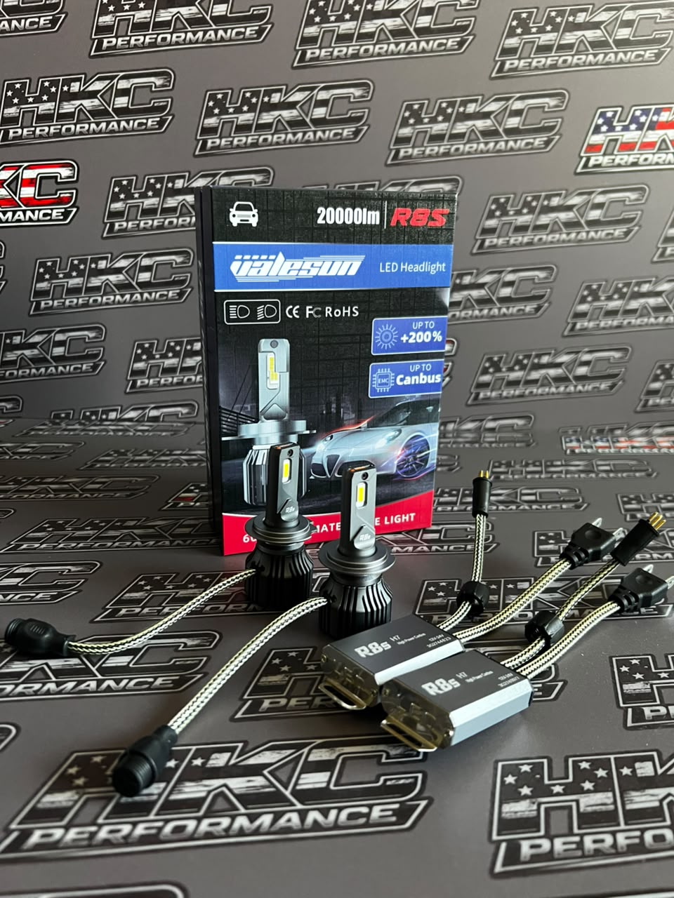 Led headlight R8S 20.000 LM – 6000K