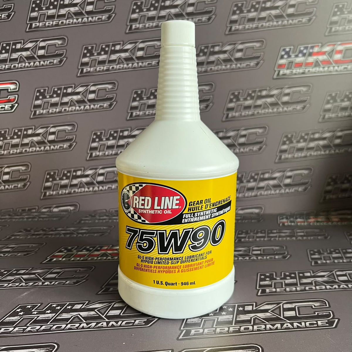 Aceite para diferencial, Redline 75w90   gl-5 - Cuarto de galon (946ML)