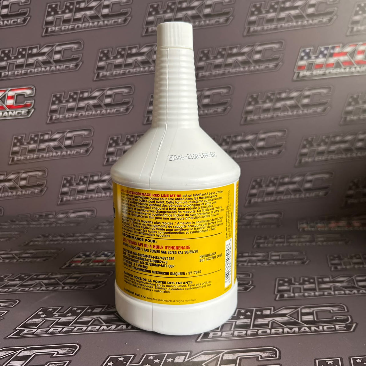 Aceite transmision manual, Redline, MT-85 75W85 GL-4 - Cuarto de galon (946ML)