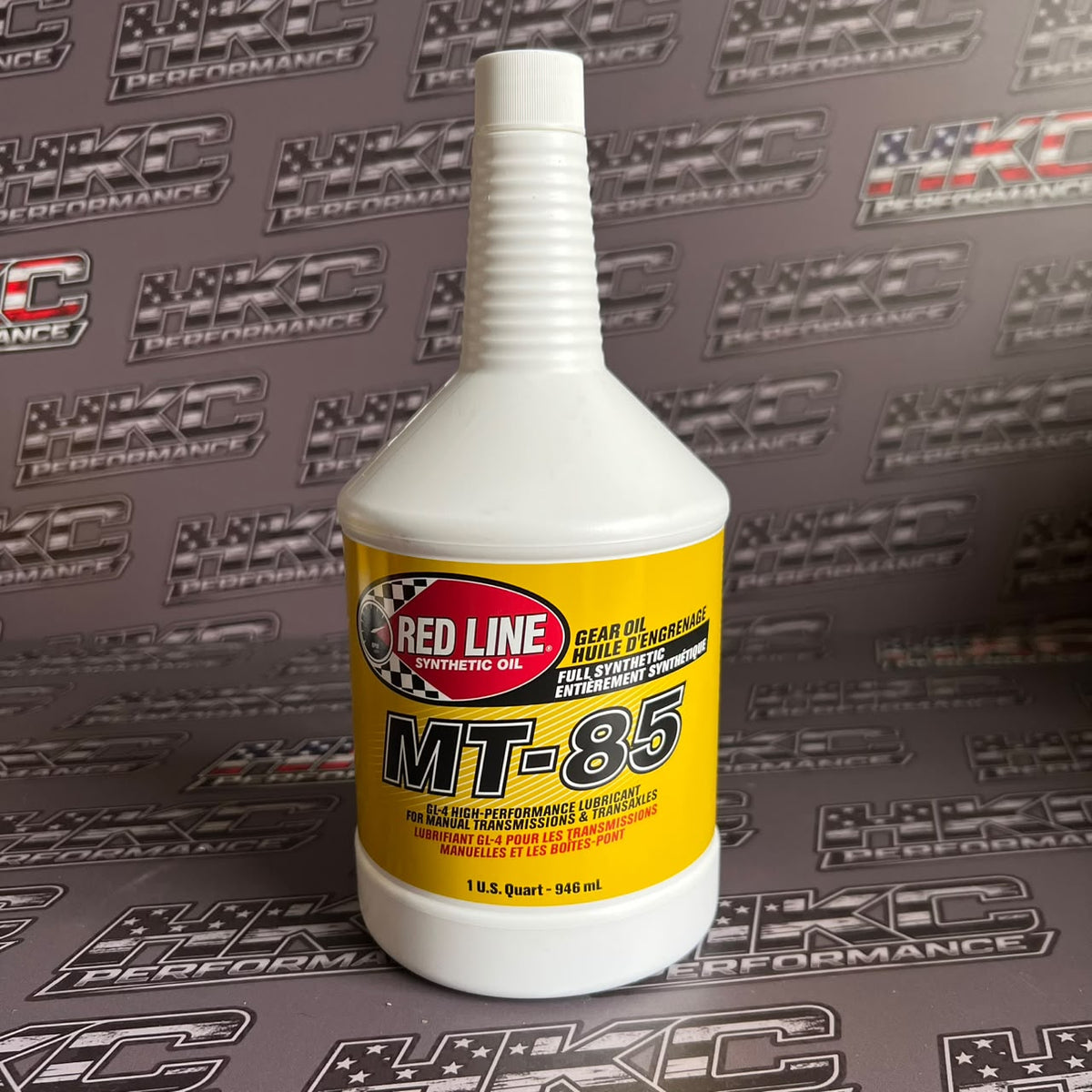 Aceite transmision manual, Redline, MT-85 75W85 GL-4 - Cuarto de galon (946ML)