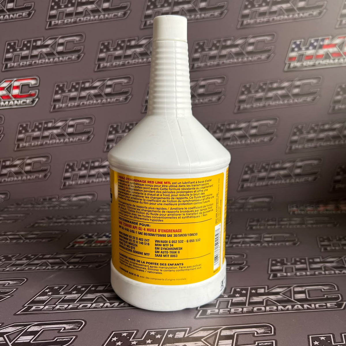 Aceite transmision manual, Redline MTL 75W80 GL-4 - Cuarto de galon (946ML)