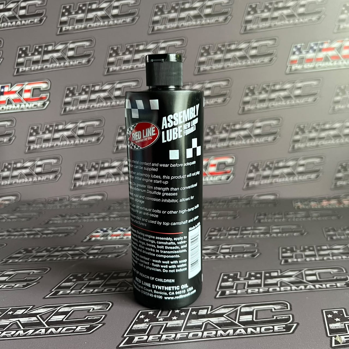 Lubricante líquido para ensamblaje, Redline, liquid assembly lube negra 12z (355ML )