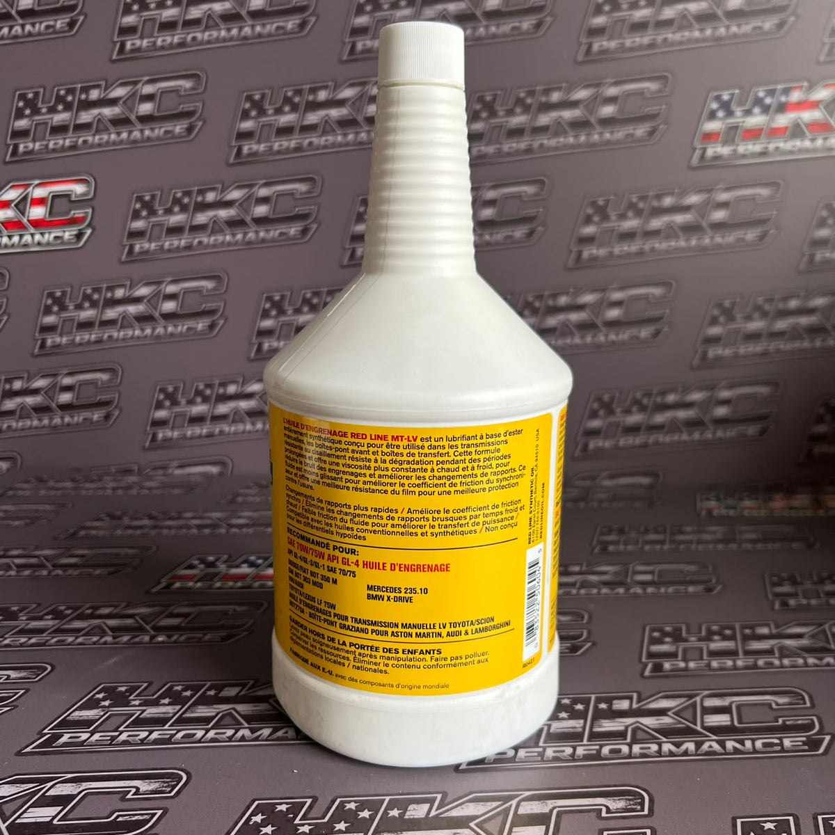 Aceite transmision manual, Redline  MT-LV 70W/75W GL-4 - cuarto de galon (946ML)