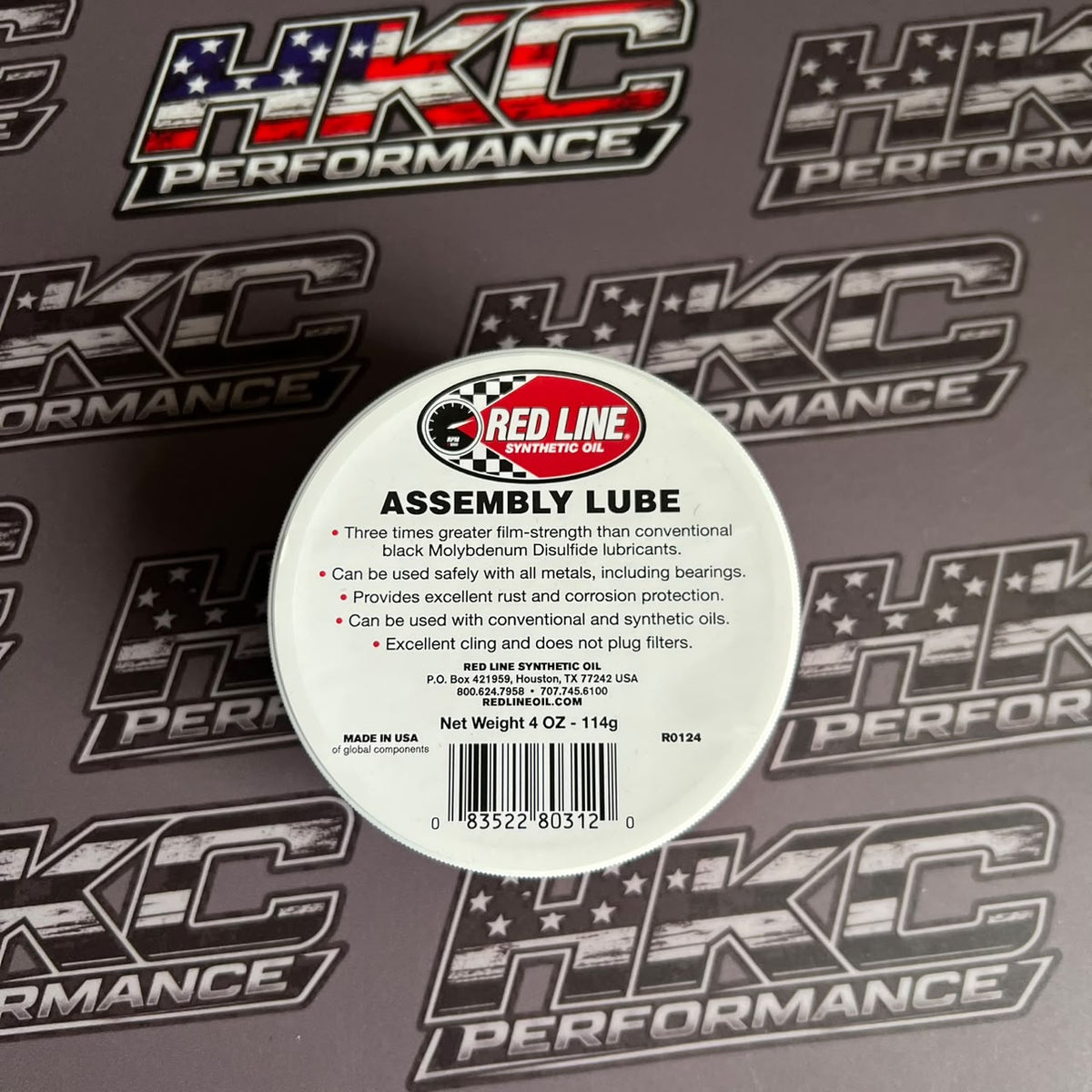 Pasta de montaje, ensamblaje de motores, Redline, Assembly Lube Red - 4oz