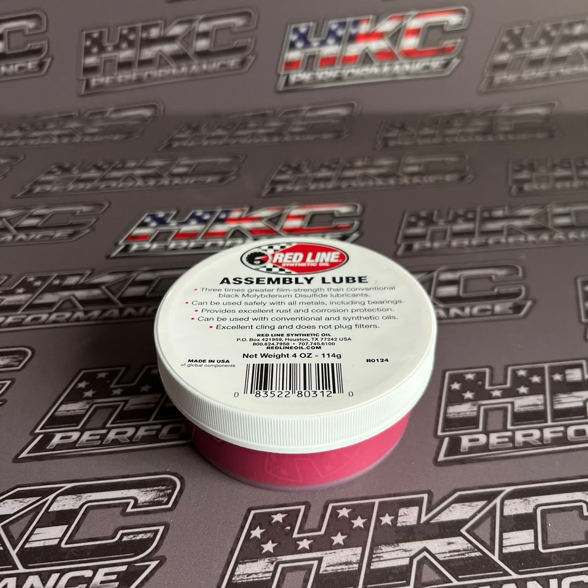 Pasta de montaje, ensamblaje de motores, Redline, Assembly Lube Red - 4oz