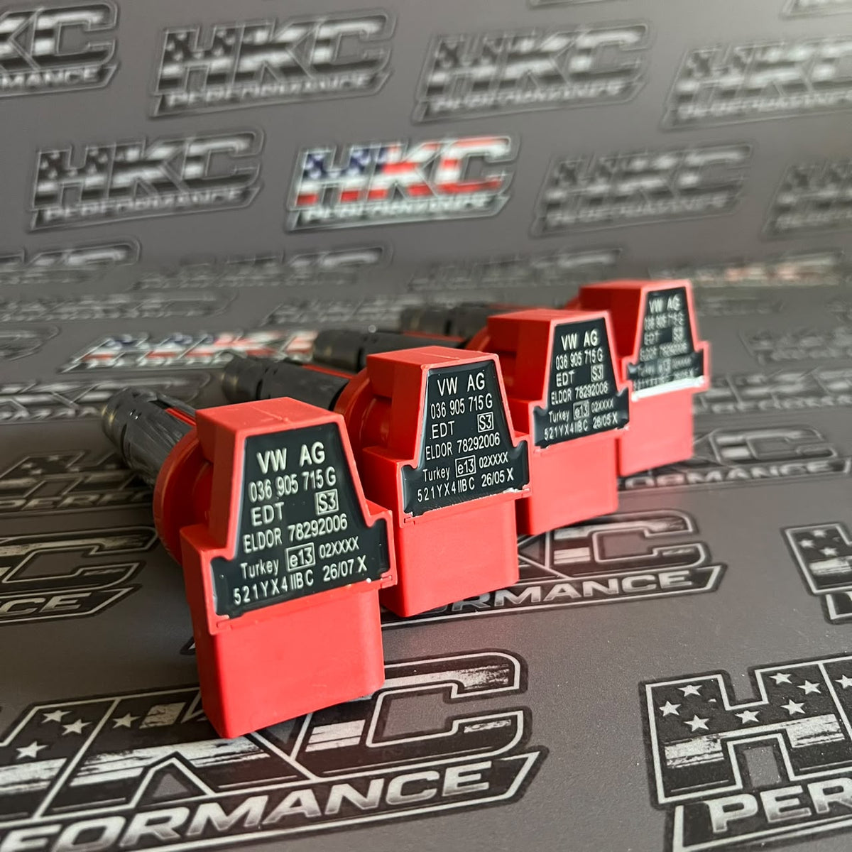 bobinas de encendido Volkswagen, audi, motores 1.2L,1.4L,1,6L  /  4 unidades