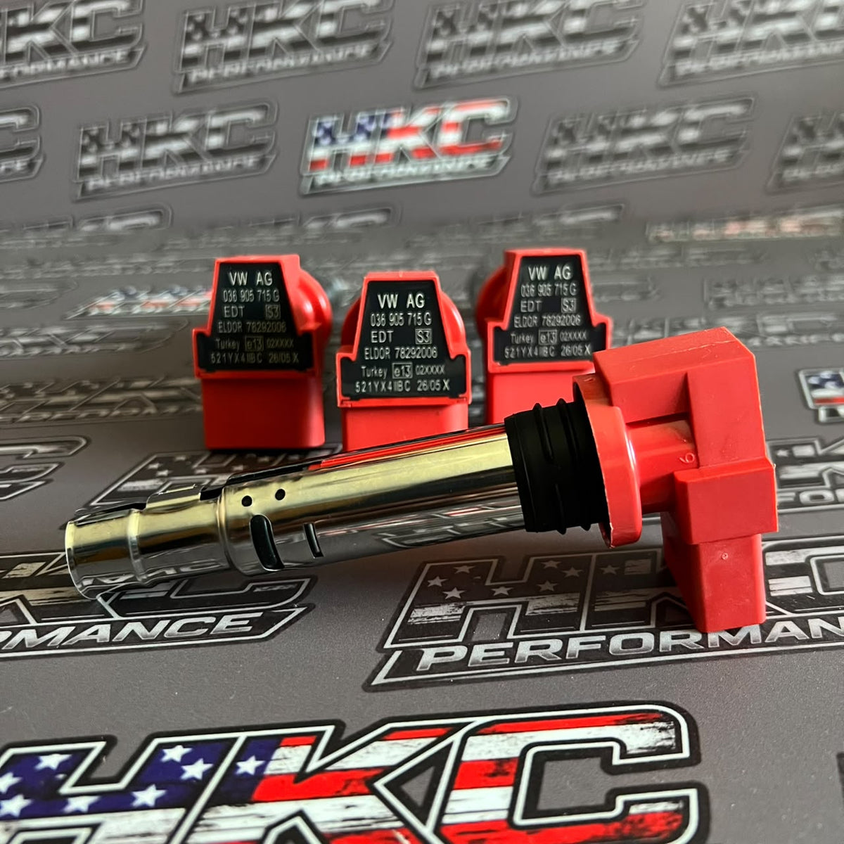 bobinas de encendido Volkswagen, audi, motores 1.2L,1.4L,1,6L  /  4 unidades