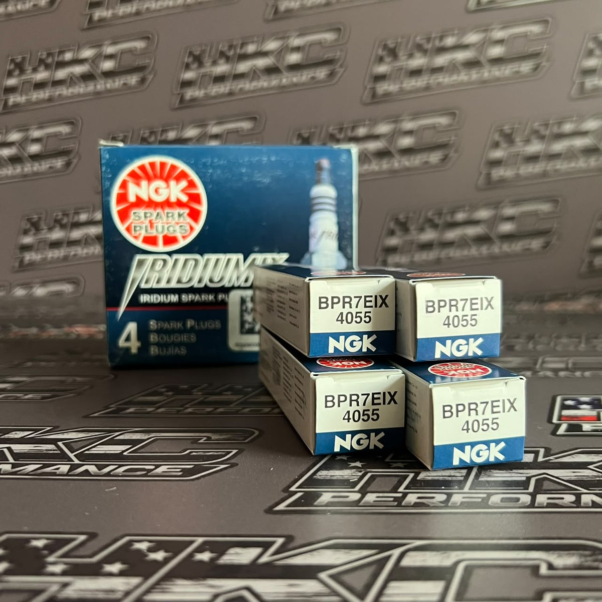 Bujias NGK japonesa original, iridium BPR7EIX evo 4-8 , 4unidades