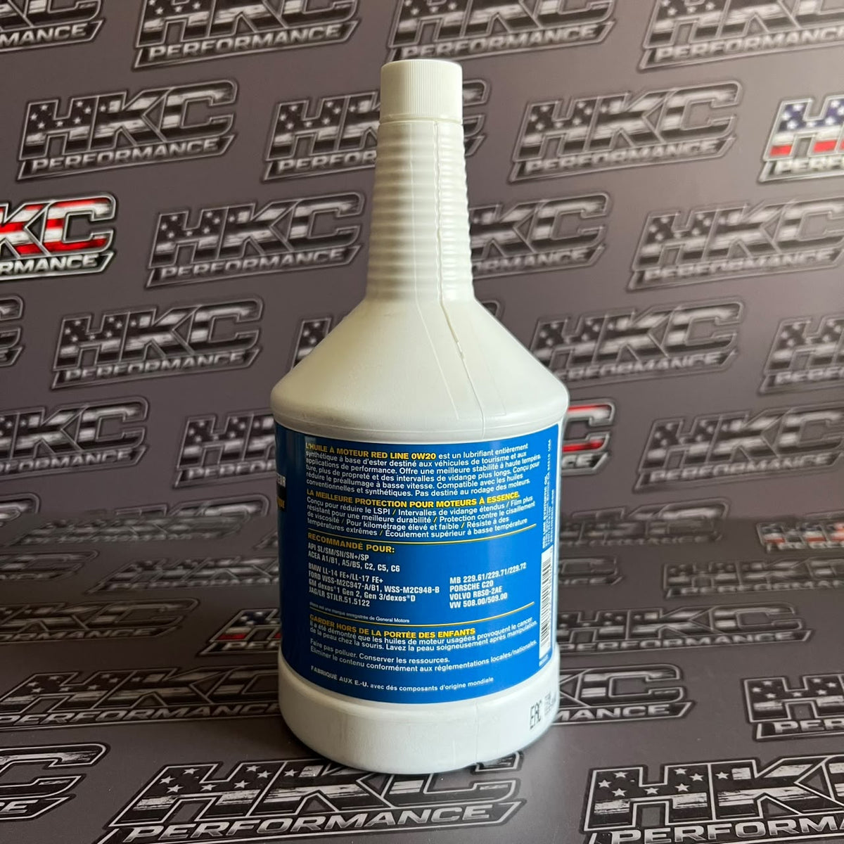 Aceite de motor redline 0W20 full sintetico - Cuarto de galon (946ml)