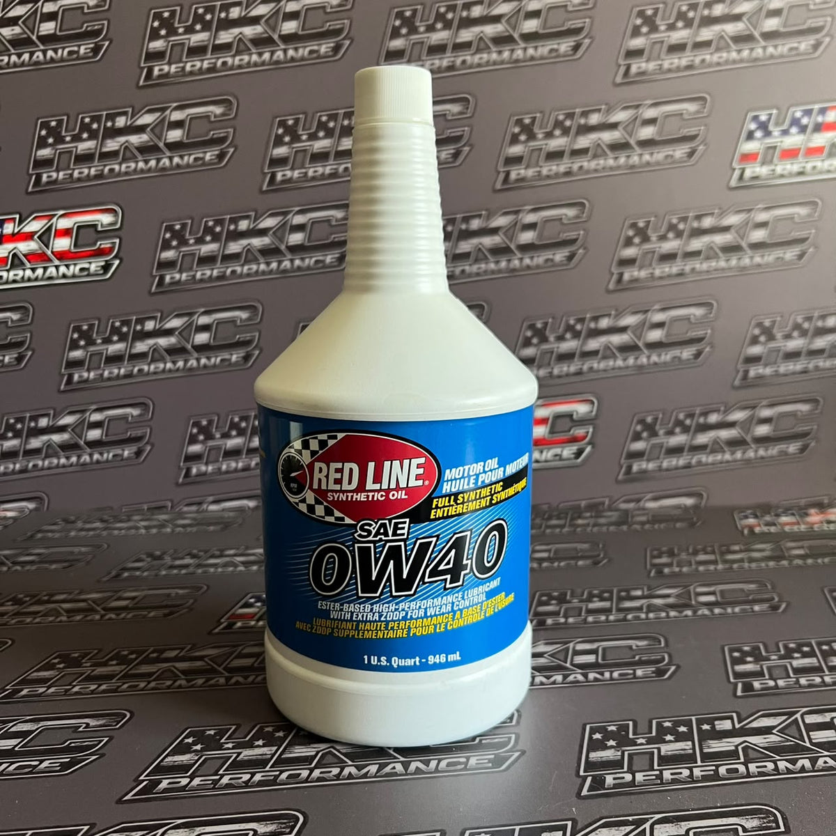 Aceite de motor redline 0W40 full sintetico - Cuarto de galon (946ml)