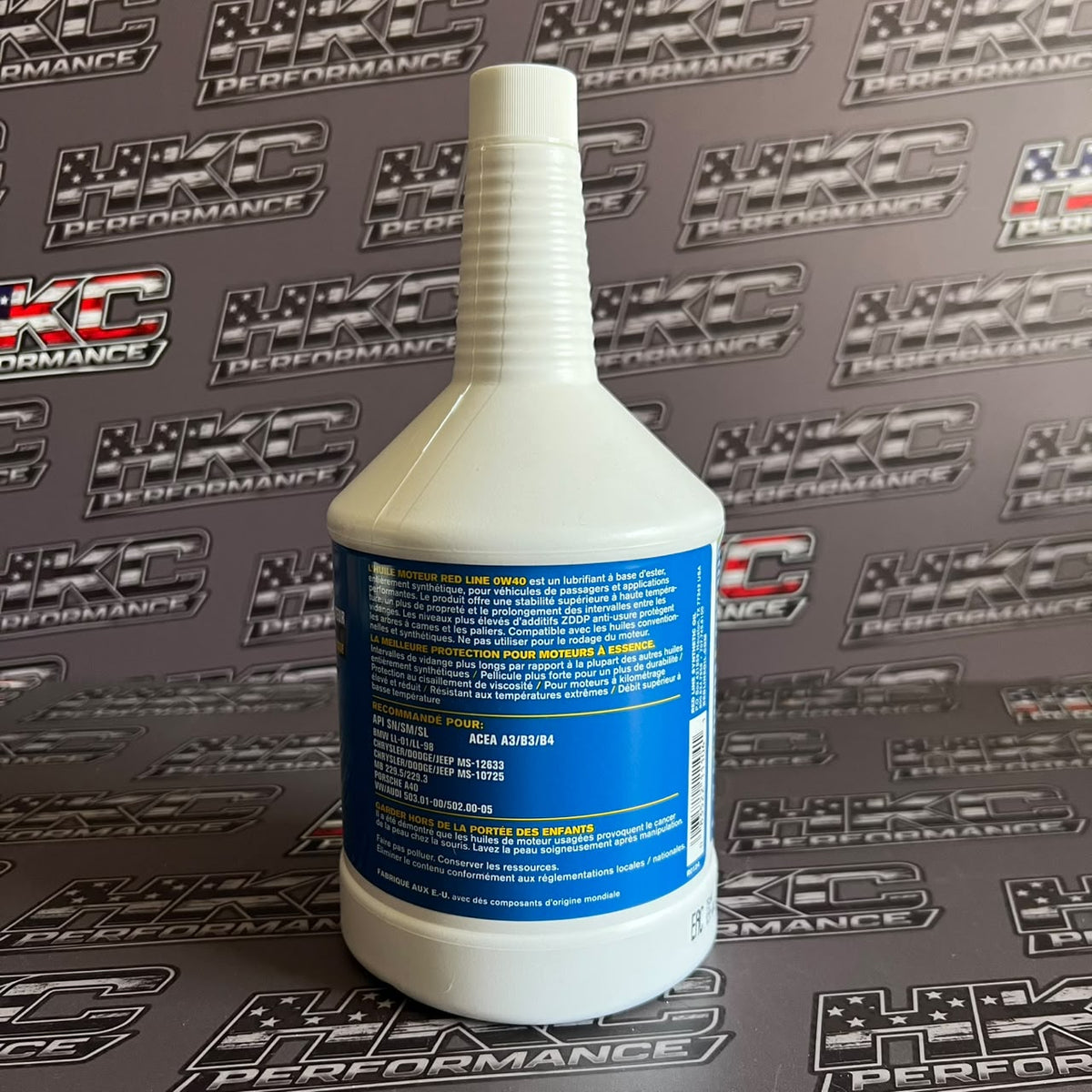 Aceite de motor redline 0W40 full sintetico - Cuarto de galon (946ml)