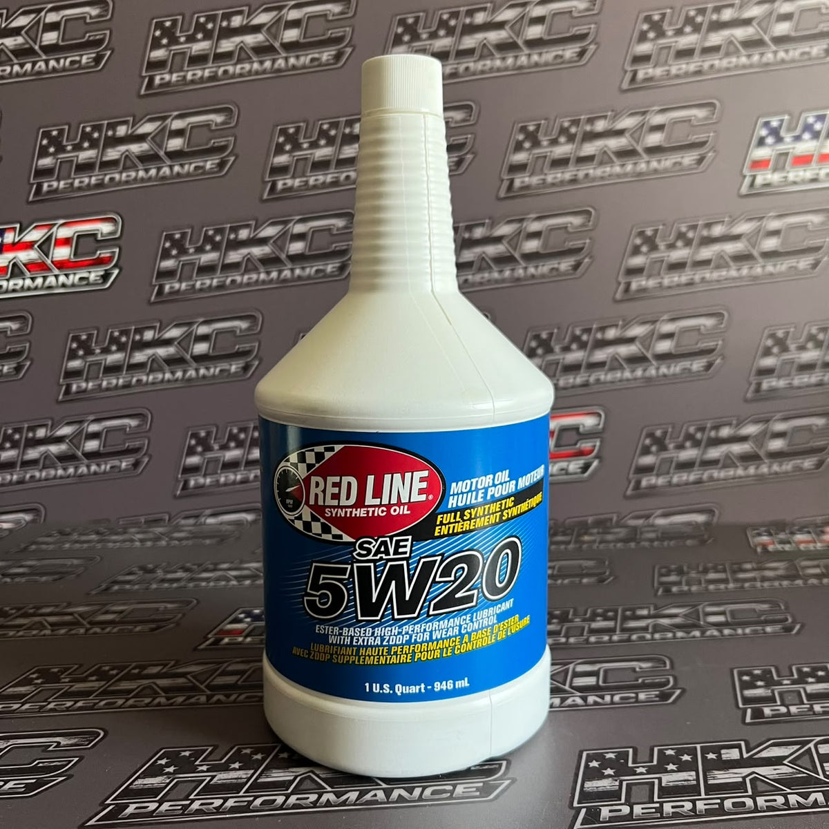 Aceite de motor redline 5W20 full sintetico - Cuarto de galon (946ml)
