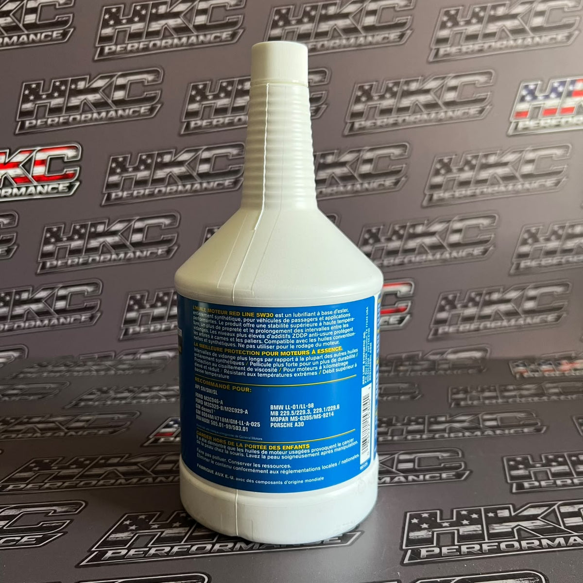 Aceite de motor redline 5W30 full sintetico - Cuarto de galon (946ml)