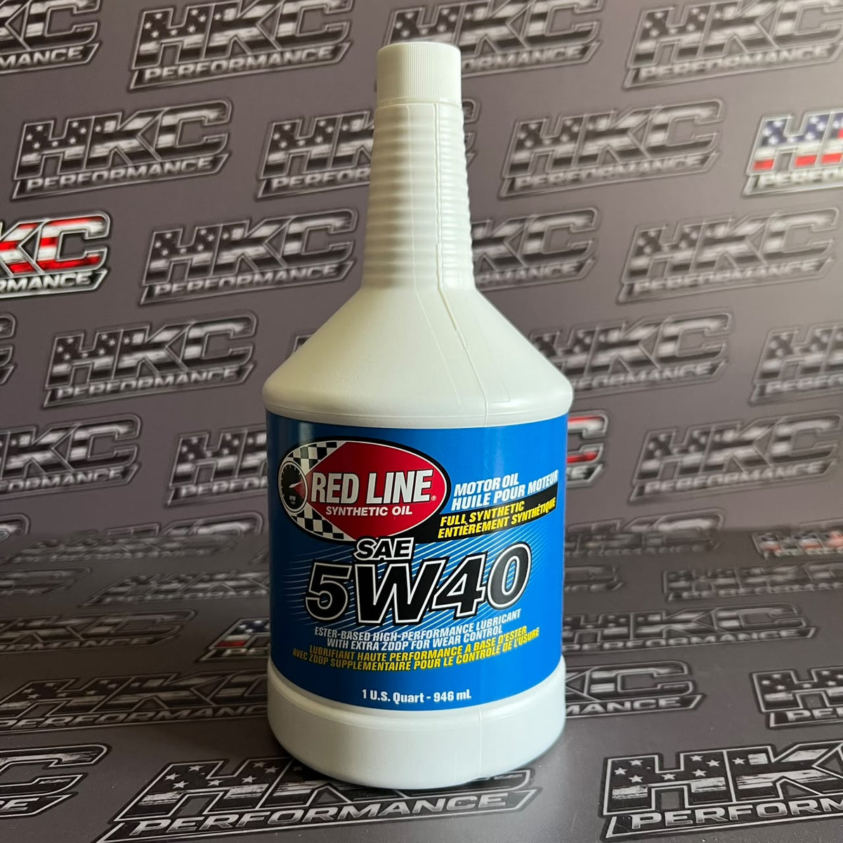 Aceite de motor redline 5W40 full sintetico - Cuarto de galon (946ml)
