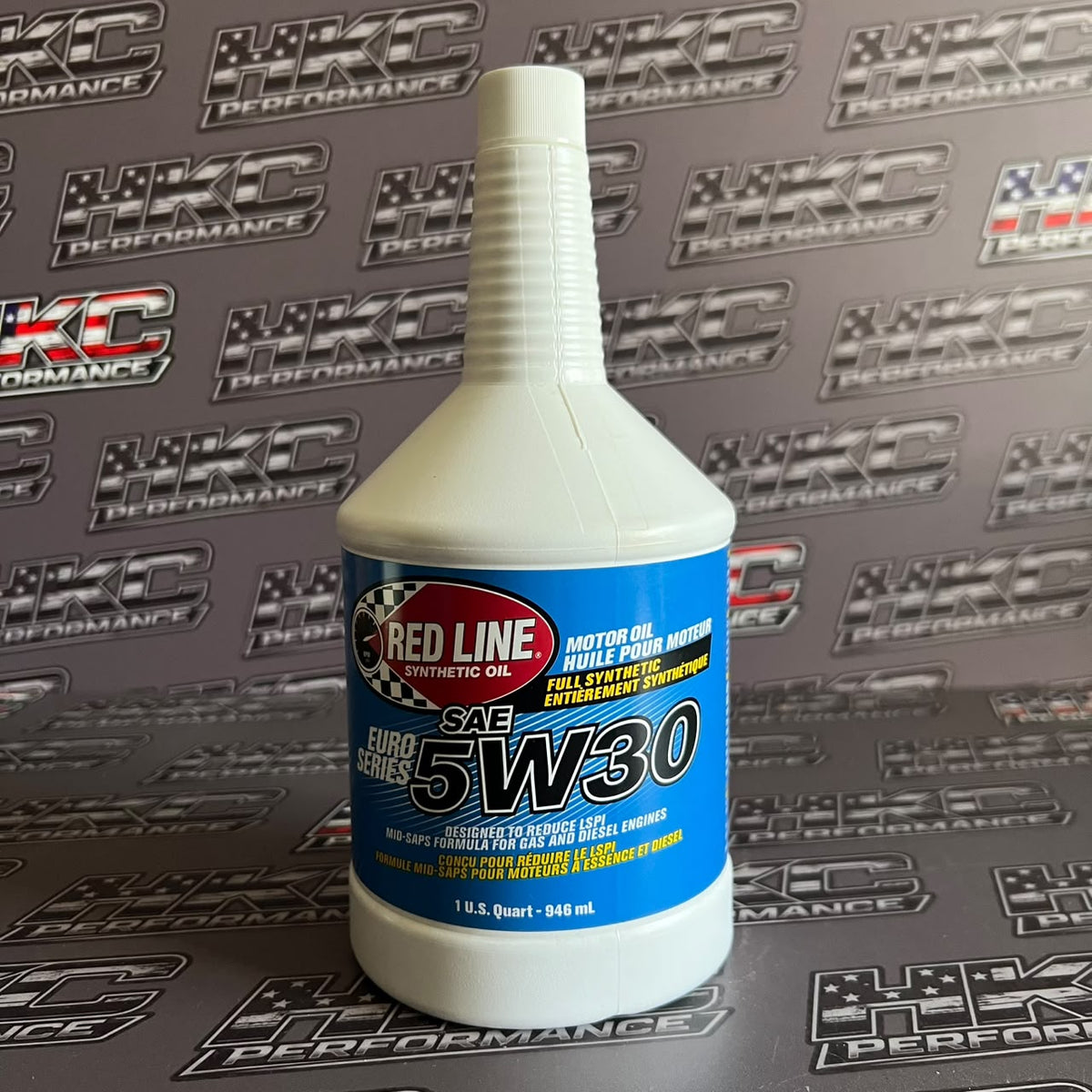 Aceite de motor redline EURO 5W30 full sintetico - Cuarto de galon (946ml)