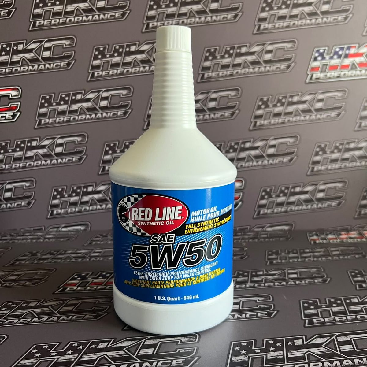 Aceite de motor redline 5W50 full sintetico - Cuarto de galon (946ml)