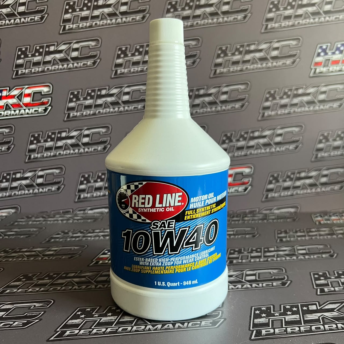 Aceite de motor redline 10W40 full sintetico - Cuarto de galon (946ml)
