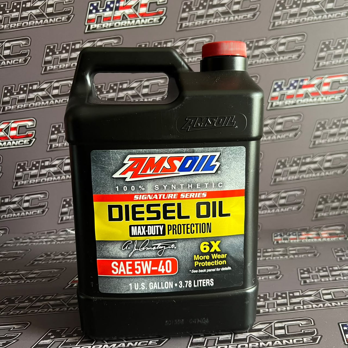 Aceite de Motor Amsoil Signature Series Diesel 5W-40 Sintético 100% 3,78 L