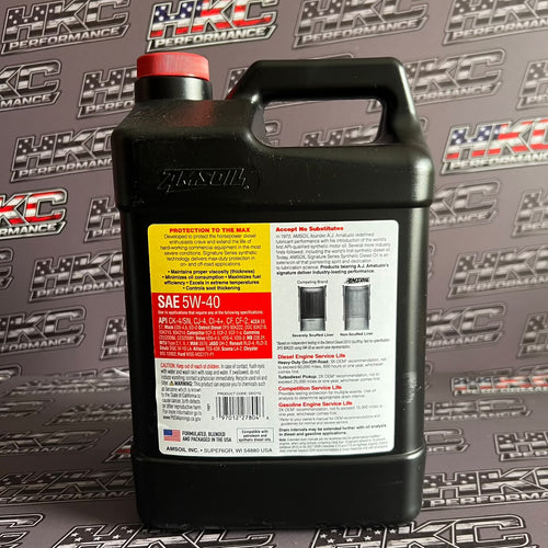 Aceite de Motor Amsoil Signature Series Diesel 5W-40 Sintético 100% 3,78 L