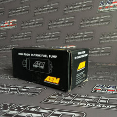 Bomba de combustible interna, AEM 400 LPH E85 Compatible Fuel Pump Kit - Single Barb 5/16"