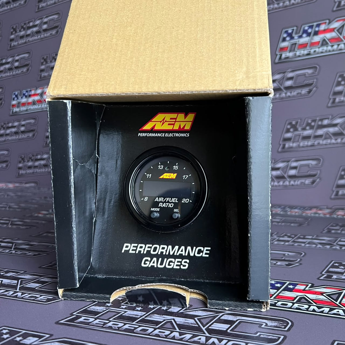Wideband X series, AEM  uego afr sensor controller gauge original.