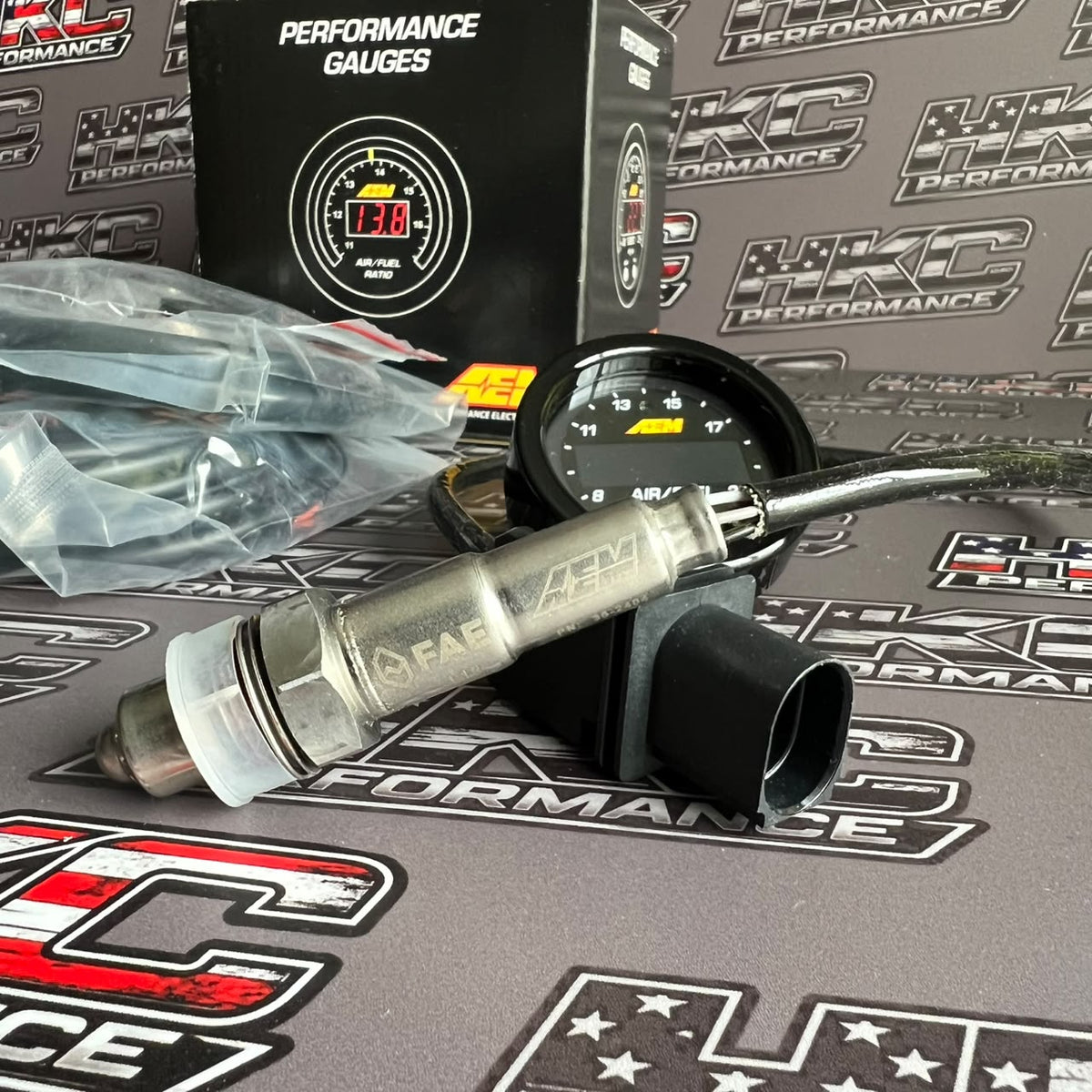 Wideband X series, AEM  uego afr sensor controller gauge original.