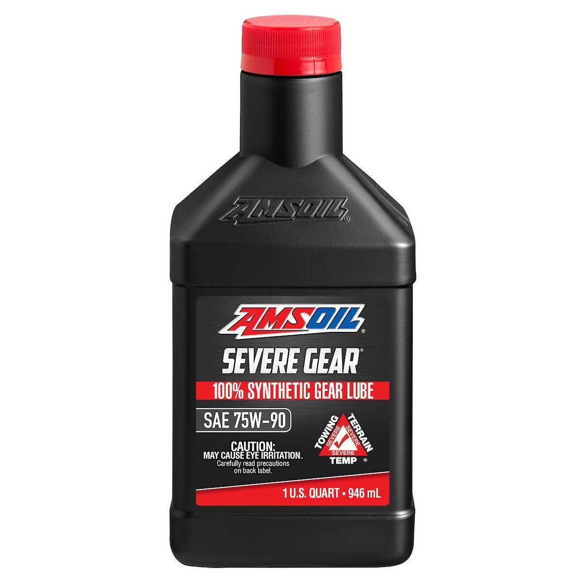 Lubricante para engranajes 100% sintético AMSOIL SEVERE GEAR 75W-90 GL-5 , 946ML