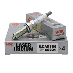 Bujias NGK japonesa original, laser iridium ILKAR8H6 wrx FA20 subaru, 4unidades