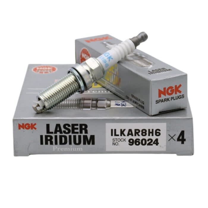 Bujias NGK japonesa original, laser iridium ILKAR8H6 wrx FA20 subaru, 4unidades